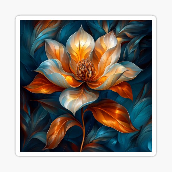 Item preview, Elegant Magnolia Fantasy Flower Art  designed and sold by MargaretWiktor.