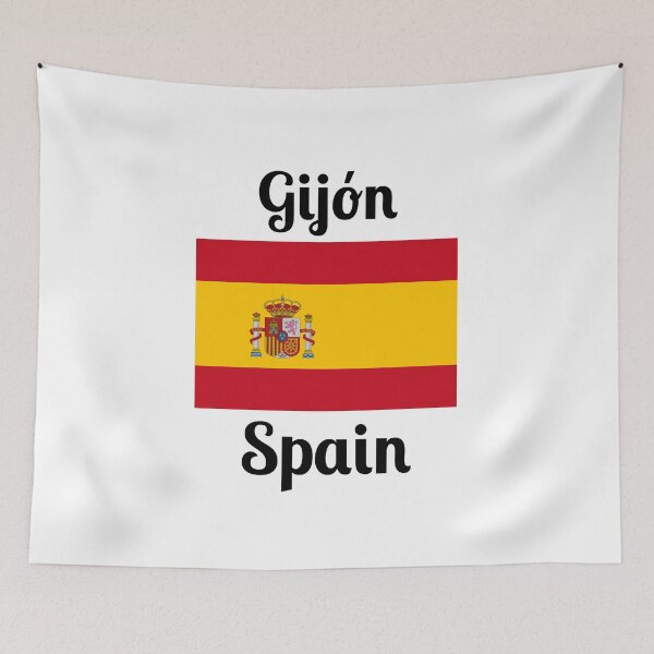 Item preview, Gijón Spain - Stylish Prints, designed and sold by Fleetwood1994.