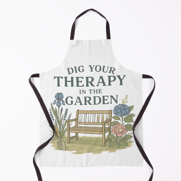 Item preview, Dig Your Therapy in the Garden | Funny Gardening Shirt  designed and sold by VeroChaos.