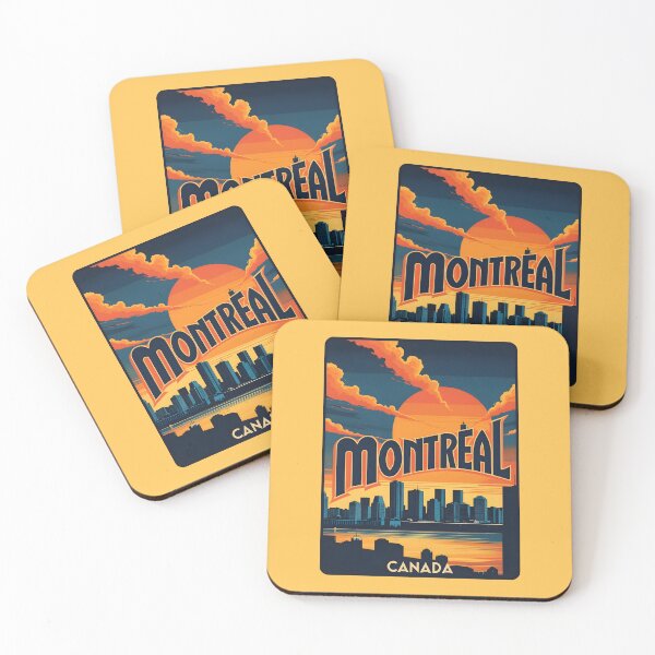 Item preview, A Vintage Illustration of Montreal - Canada  designed and sold by GoodOldVintage.