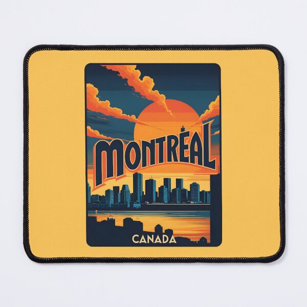 Item preview, A Vintage Illustration of Montreal - Canada designed and sold by GoodOldVintage.