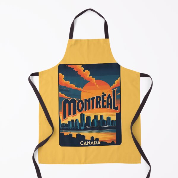 Item preview, A Vintage Illustration of Montreal - Canada designed and sold by GoodOldVintage.