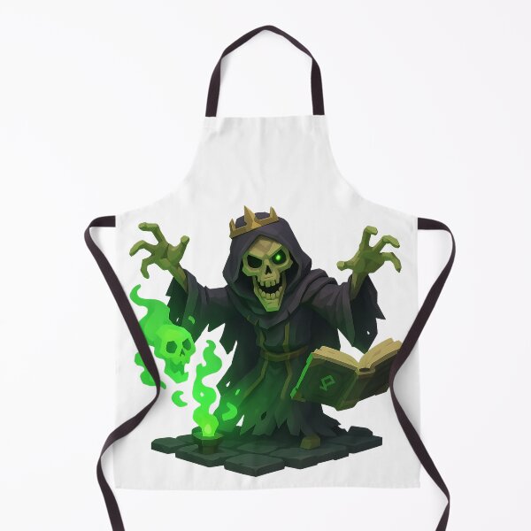 Item preview, Undead Lich with Glowing Spellbook designed and sold by QuirkWears.
