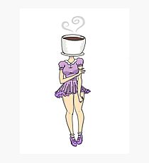Caffeine cutie Photographic Print