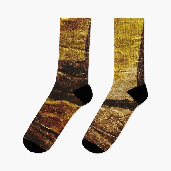 Item preview, Gold Earthy Abstraction On Paper designed and sold by NickDedidis.
