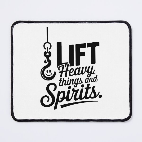 Item preview, Lift Heavy Things and Spirits - Crane Operator designed and sold by TeesYouWant.