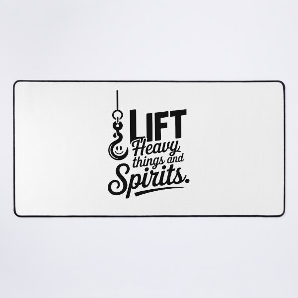 Item preview, Lift Heavy Things and Spirits - Crane Operator designed and sold by TeesYouWant.