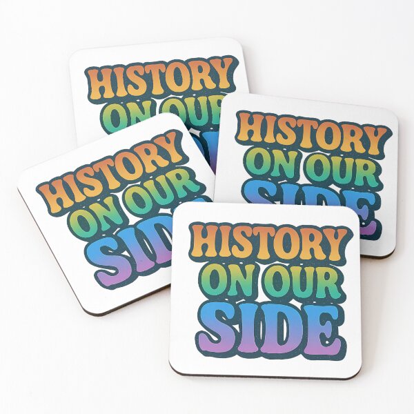 Item preview, History on Our Side – Pride Typography designed and sold by Haus Of Sin.