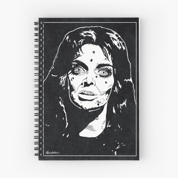 Item preview, ASA VAJDA - Black Sunday (Black and White) designed and sold by FamousWeirdosRB.