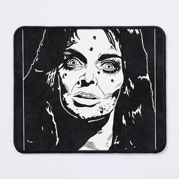 Item preview, ASA VAJDA - Black Sunday (Black and White) designed and sold by FamousWeirdosRB.
