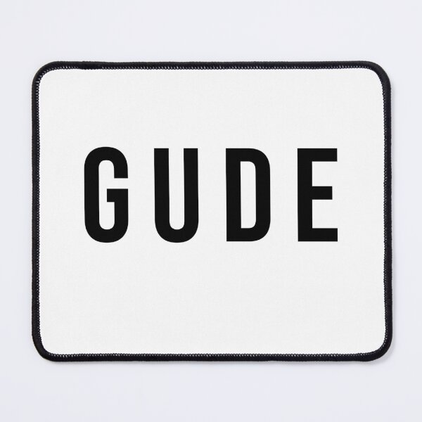 Item preview, GUDE – Hessian greeting as a statement design designed and sold by nkhookysun.