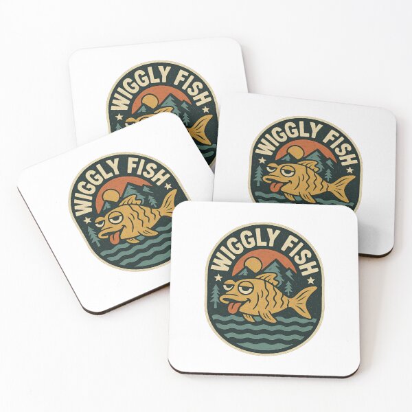 Item preview, Wiggly Fish – Mountain Drift Edition designed and sold by ALITOPRINCE.