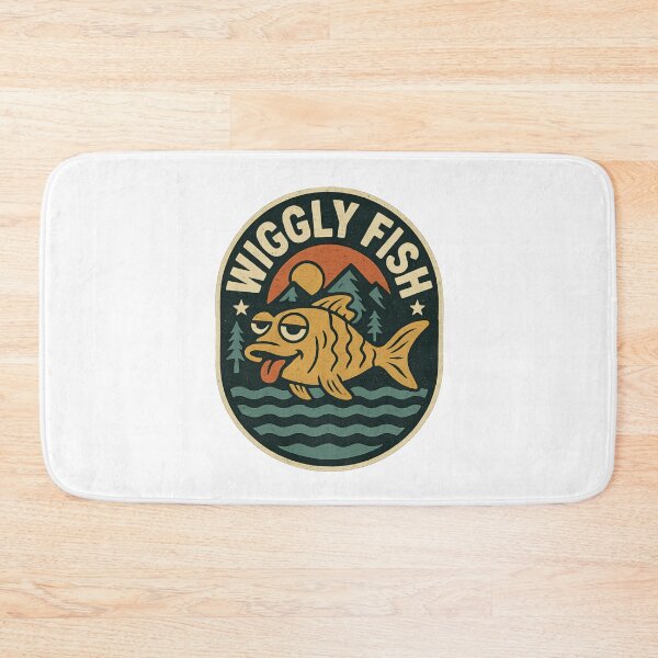 Item preview, Wiggly Fish – Mountain Drift Edition designed and sold by ALITOPRINCE.