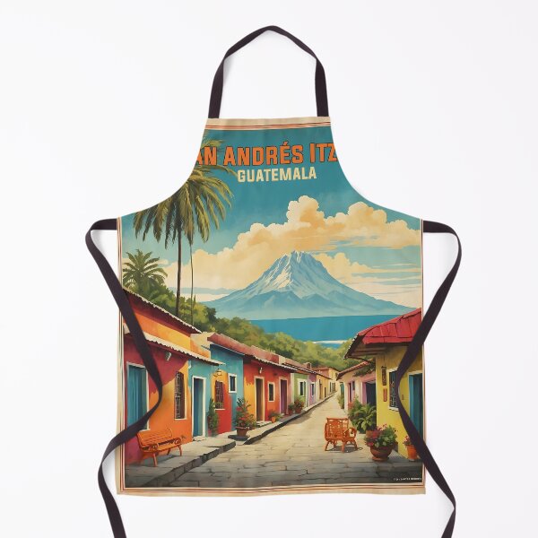 Item preview, San Andres Itzapa Guatemala Vintage Poster Tourism designed and sold by TravelersGems.
