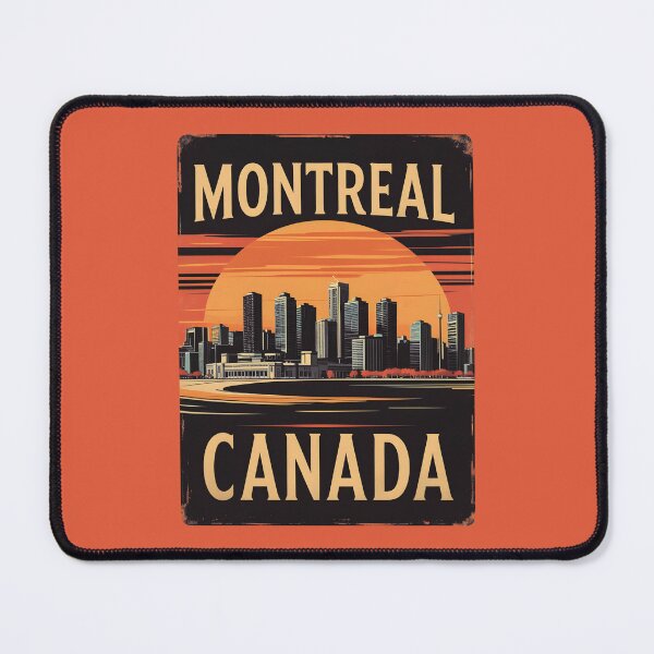 Item preview, A Vintage Illustration of Montreal - Canada designed and sold by GoodOldVintage.