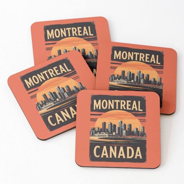 Item preview, A Vintage Illustration of Montreal - Canada  designed and sold by GoodOldVintage.