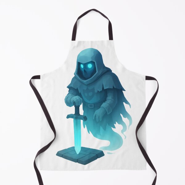 Item preview, Ghostly Knight with Glowing Sword designed and sold by QuirkWears.