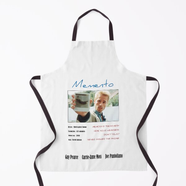 Item preview, Memento Alternative Movie Poster Retro Poster / Shirt Design white background=>transparent see profile designed and sold by filmundfarbe.