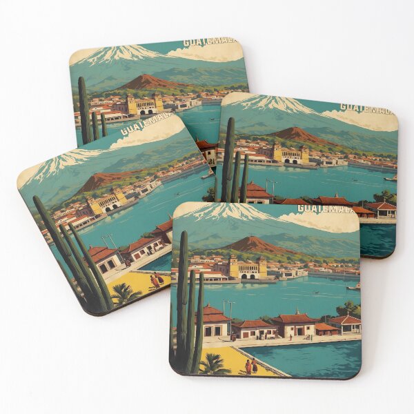 Item preview, Chinautla Guatemala Vintage Poster Tourism designed and sold by TravelersGems.
