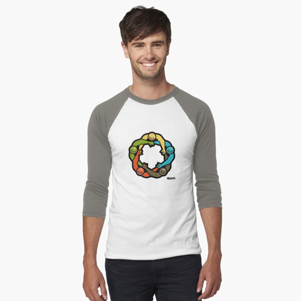 Item preview, Baseball ¾ Sleeve T-Shirt designed and sold by eljefe900.