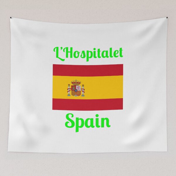 Item preview, L’Hospitalet Spain - Stylish Prints, designed and sold by Fleetwood1994.