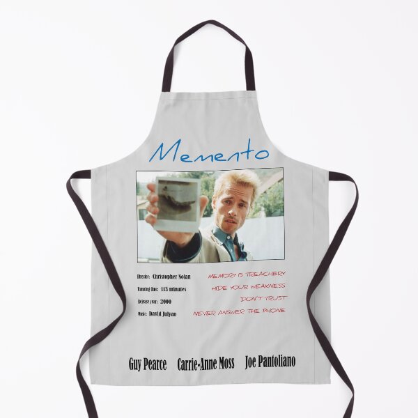 Item preview, Memento Alternative Movie Poster Retro Poster / Shirt Design Transparent Background designed and sold by filmundfarbe.