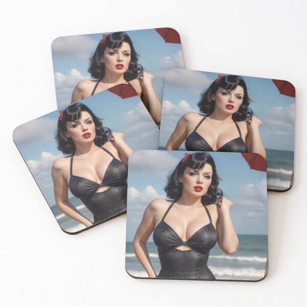 Item preview, Vintage Swimsuit Pin Up designed and sold by MissSaylor.
