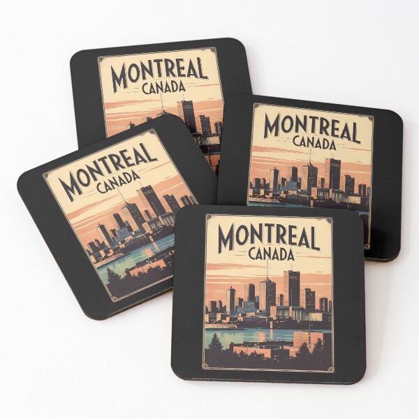 Item preview, A Vintage Illustration of Montreal - Canada  designed and sold by GoodOldVintage.