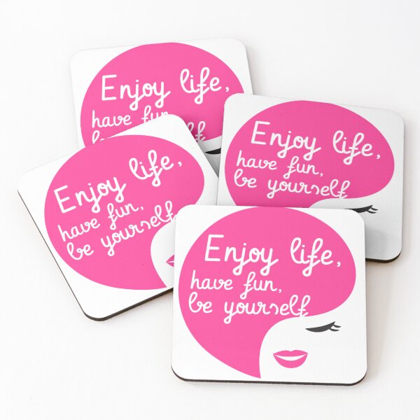 Item preview, Enjoy life, have fun, be yourself designed and sold by Zama Lifestyle.