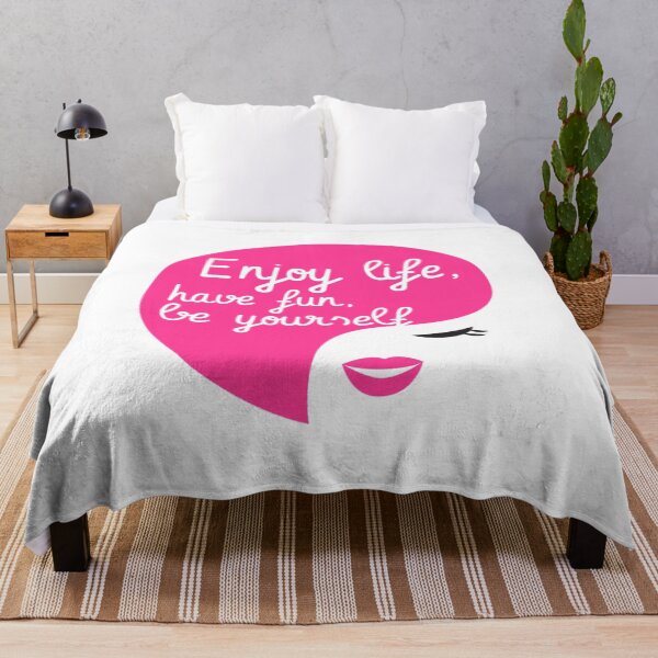 Item preview, Enjoy life, have fun, be yourself designed and sold by Zama Lifestyle.