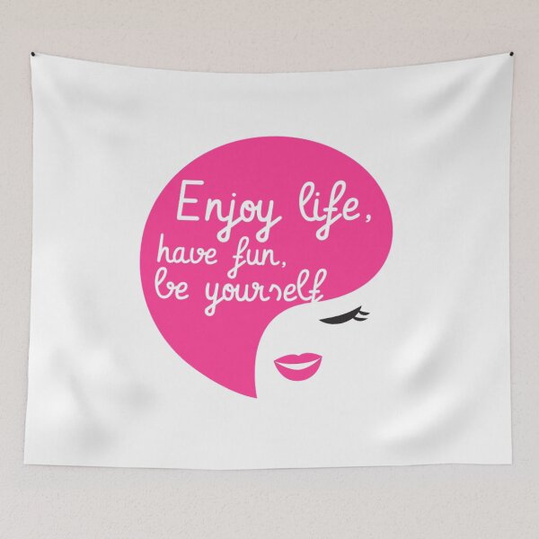 Item preview, Enjoy life, have fun, be yourself designed and sold by Zama Lifestyle.