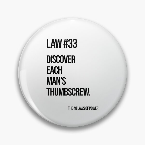 Item preview, Law 33 Poster – 48 Laws of Power designed and sold by Enea Kelo.