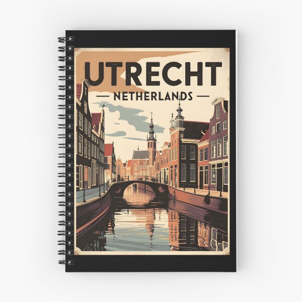 Item preview, A Vintage Illustration of Utrecht - Netherlands  designed and sold by GoodOldVintage.