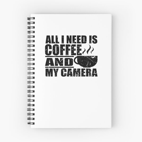 Item preview, All I Need is Coffee and My Camera  designed and sold by TeeTimeGuys.