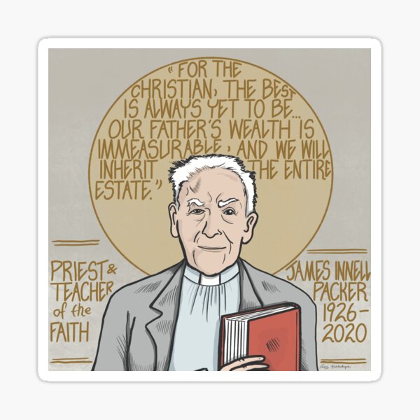Item preview, J. I. Packer (1926-2020) designed and sold by LansingCreative.