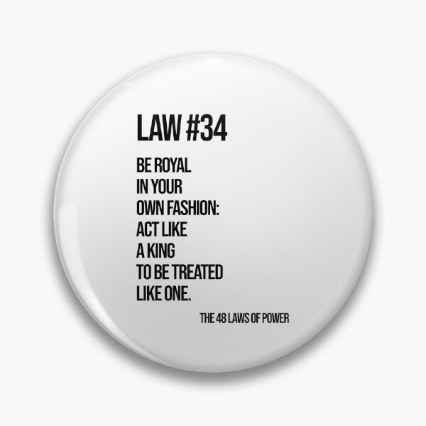 Item preview, Law 34 Poster – 48 Laws of Power designed and sold by Enea Kelo.