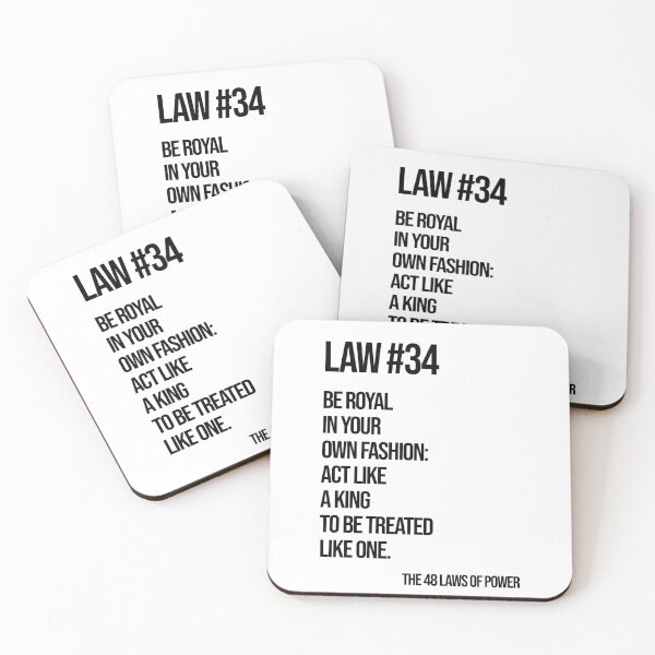 Item preview, Law 34 Poster – 48 Laws of Power designed and sold by Enea Kelo.