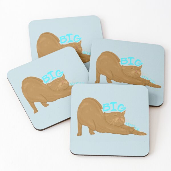 Item preview, Big Stretch cat designed and sold by KLTcreations.
