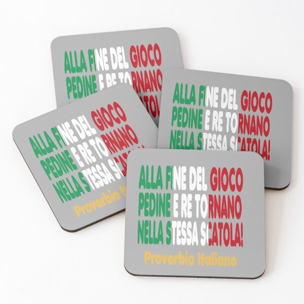 Item preview, Italian Proverb Typography with Classic Wisdom designed and sold by JR78.