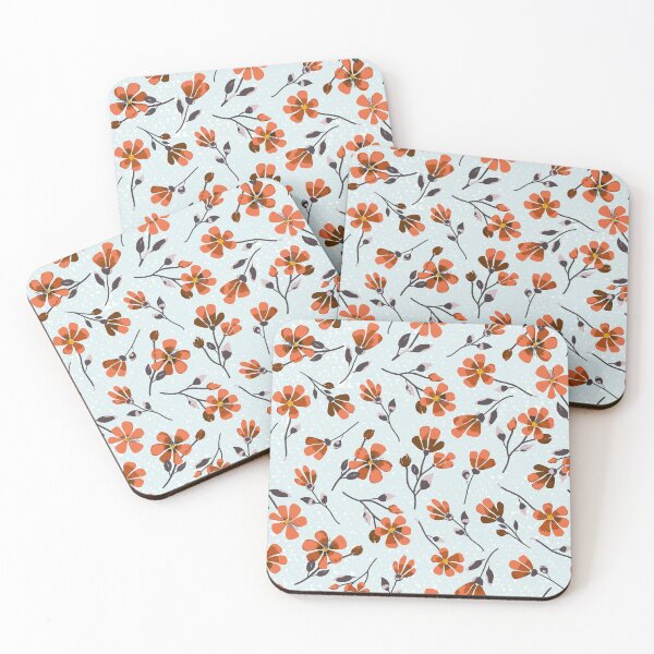 Item preview, Flores dispersas, colección Brisa de primavera designed and sold by Regina Dambeck.