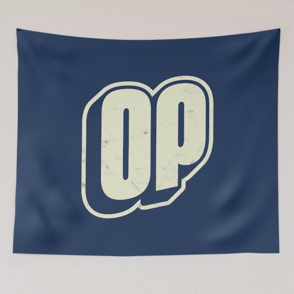 Item preview, Distressed OP(Over Powered) Logo designed and sold by trepiu.