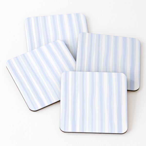 Item preview, Soft Pastel Blue Stripes Aesthetic designed and sold by ElizabethCoelho.