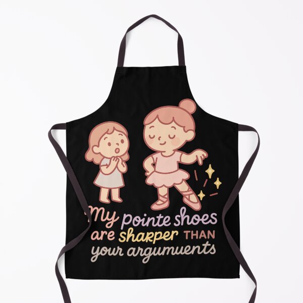 Item preview, My Pointe Shoes Are Sharper Ballet Loves designed and sold by LuminOrb.