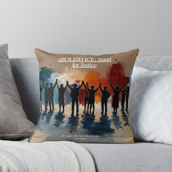 Item preview, Stand United for Justice – Abolish ICE Message designed and sold by Homecrate01.