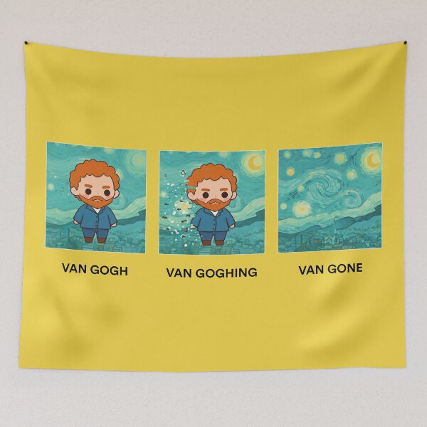 Item preview, VAN GONE designed and sold by HipsterAnimals.