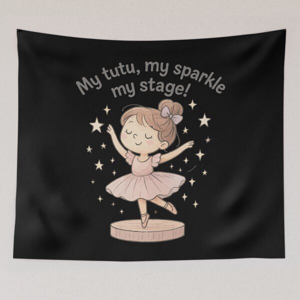 Item preview, My Tutu My Sparkle My Stage Ballet Love designed and sold by LuminOrb.