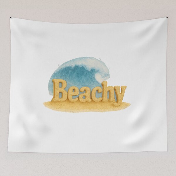 Item preview, Beachy Gold Sand with Wave designed and sold by StrangeFiz.