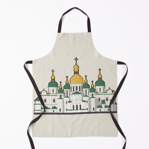 Item preview, Ilustración arquitectónica de la Catedral de Santa Sofía de Kyiv (contorno) designed and sold by archetype prints.