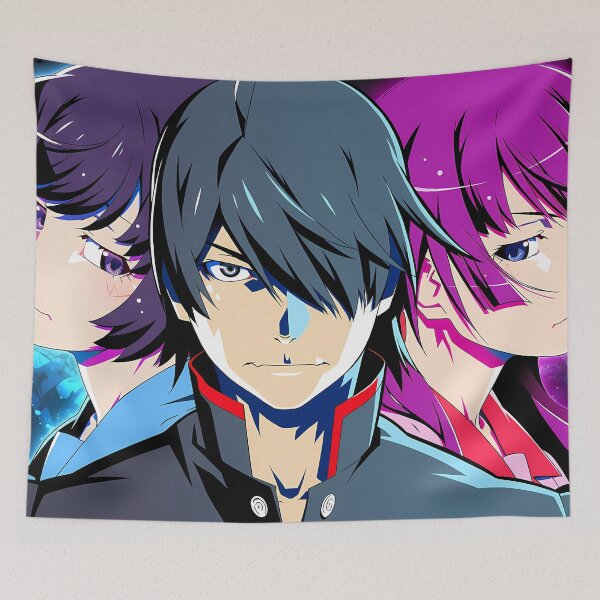 Item preview, Hanekawa & Araragi & Senjougahara - 1 designed and sold by Infinite-Aspire.