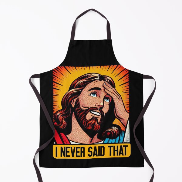 Item preview, Jesus Never Said That designed and sold by plushism.